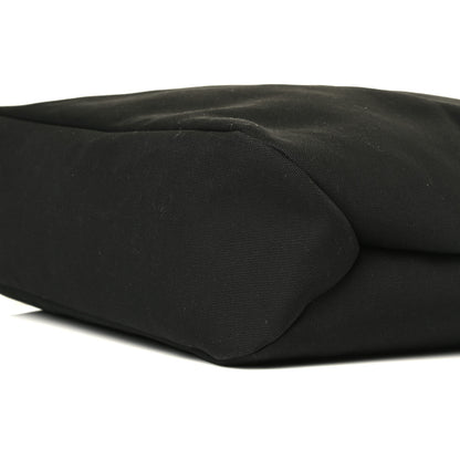 Prada Canapa Racing Logo Shopping Tote Black Verde 9 of 10