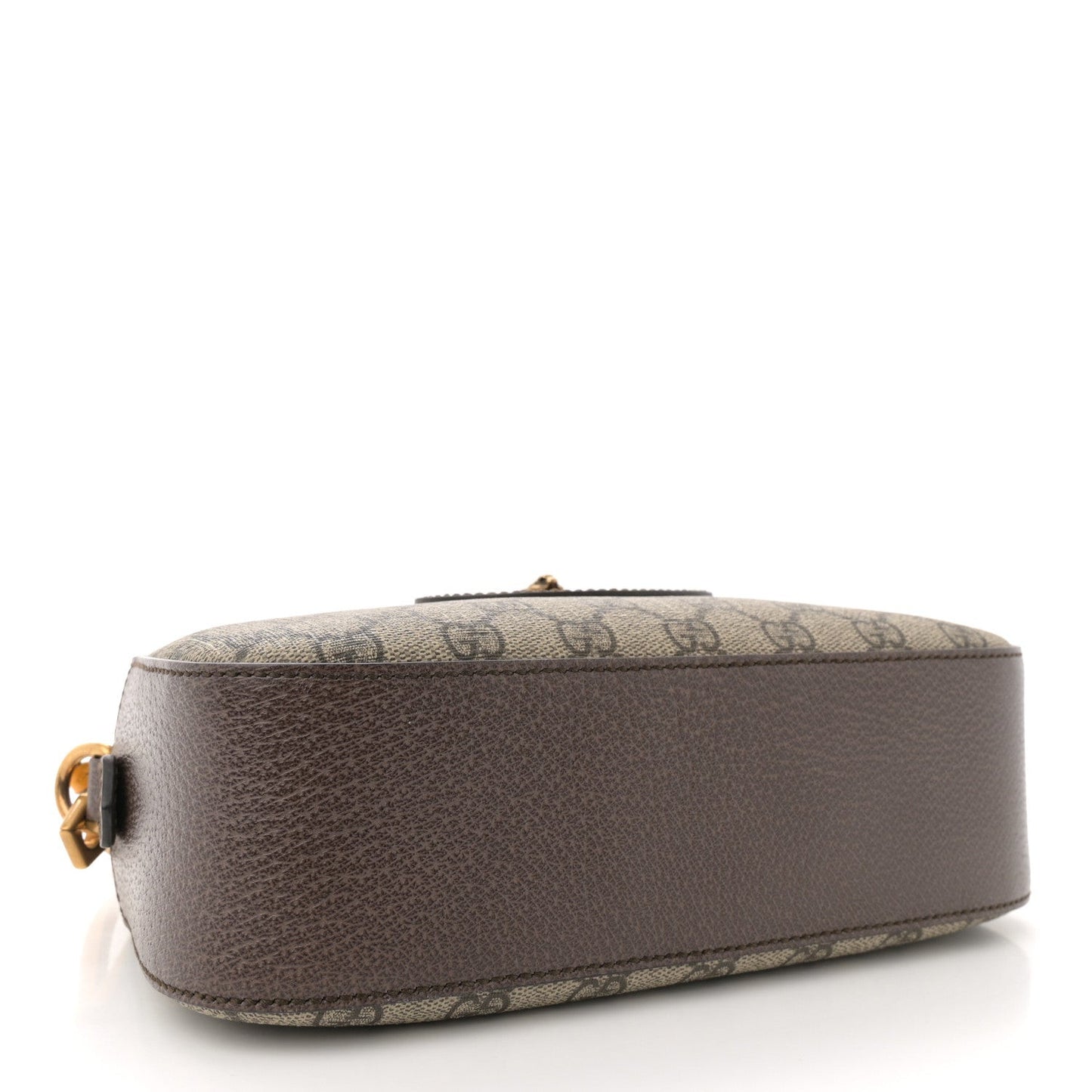 GG Supreme Monogram Web Neo Vintage Shoulder Bag Beige New Acero Crop