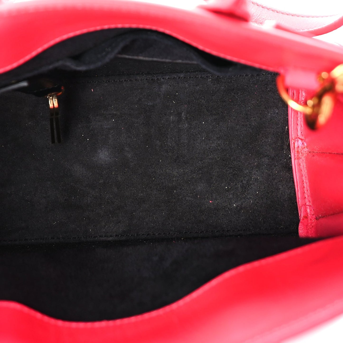 Calfskin Nano Sac De Jour Lipstick Fuchsia