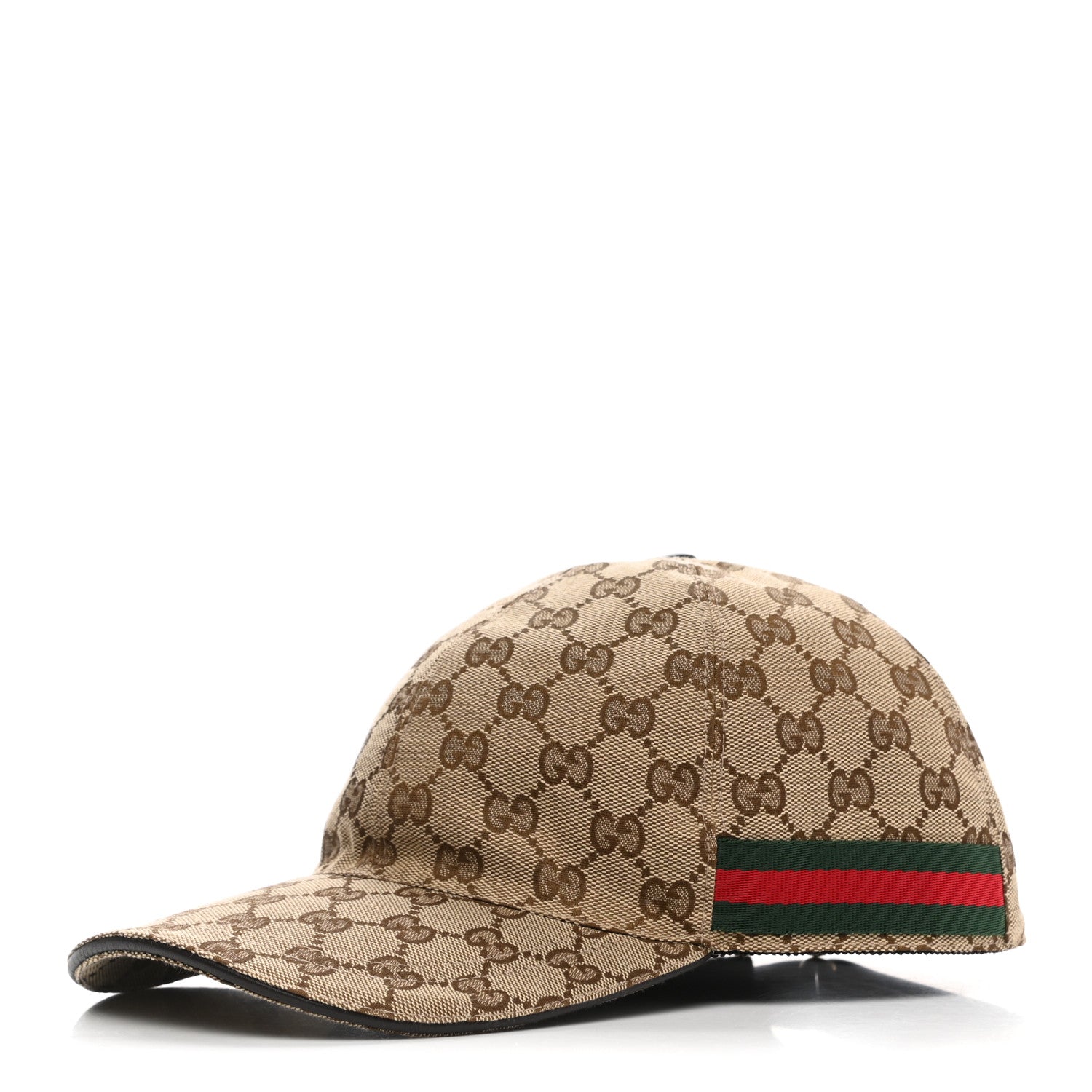 Gucci Monogram Web Baseball Hat L Beige Cocoa 1 of 10