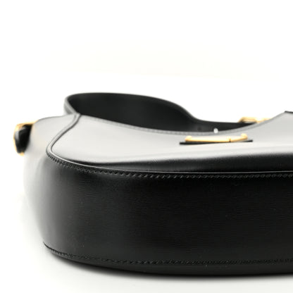 Prada Box Calfskin Shoulder Bag Black 8 of 9