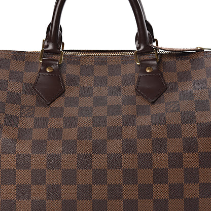 Louis Vuitton Damier Ebene Speedy 30 10 of 15