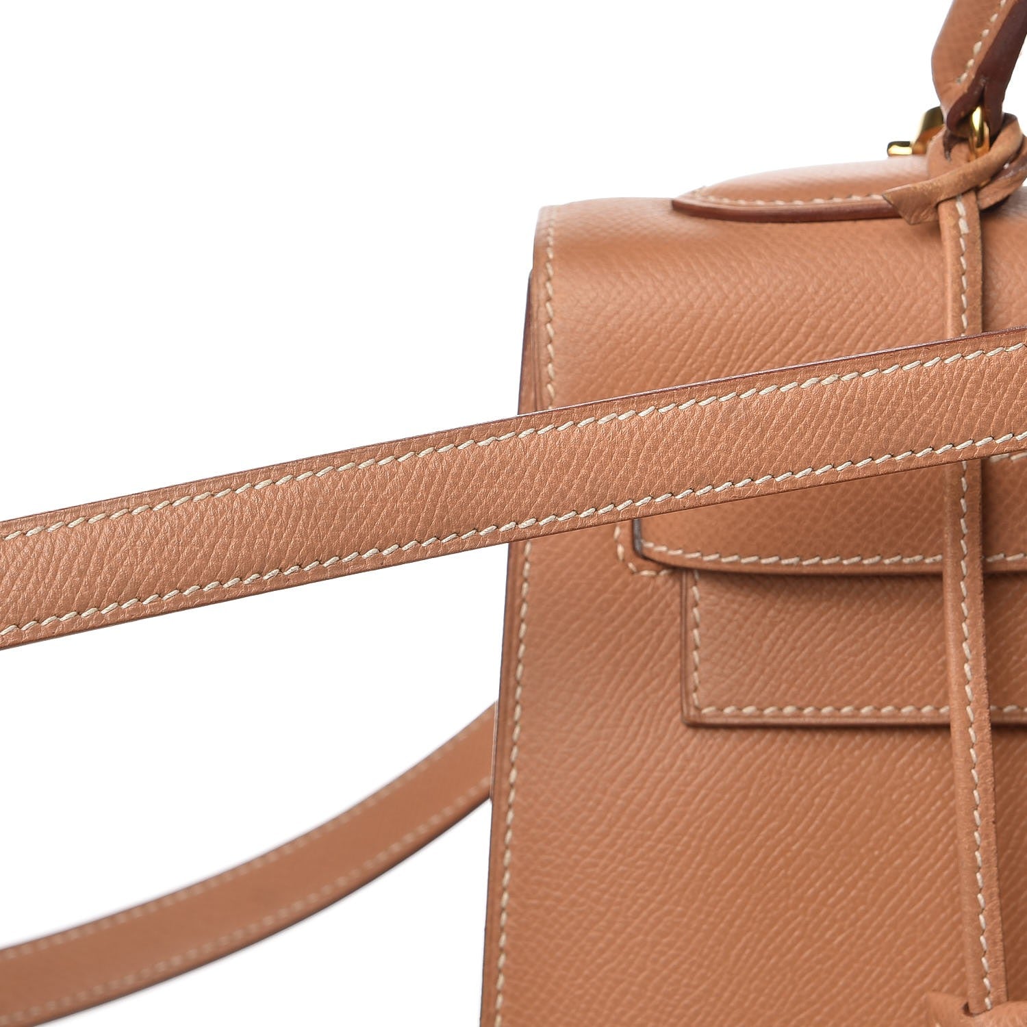 Hermes Courchevel Kelly Sellier 32 Gold 21 of 38