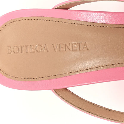 Bottega Veneta Lambskin Stretch Lounge Wedge Sandals 40 Ribbon 6 of 7