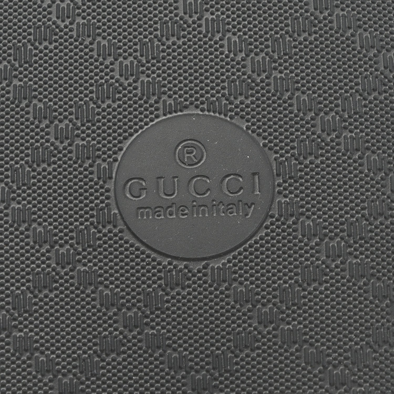Gucci GG Supreme Monogram Mens Slide Sandals 12 Grey Black 6 of 9