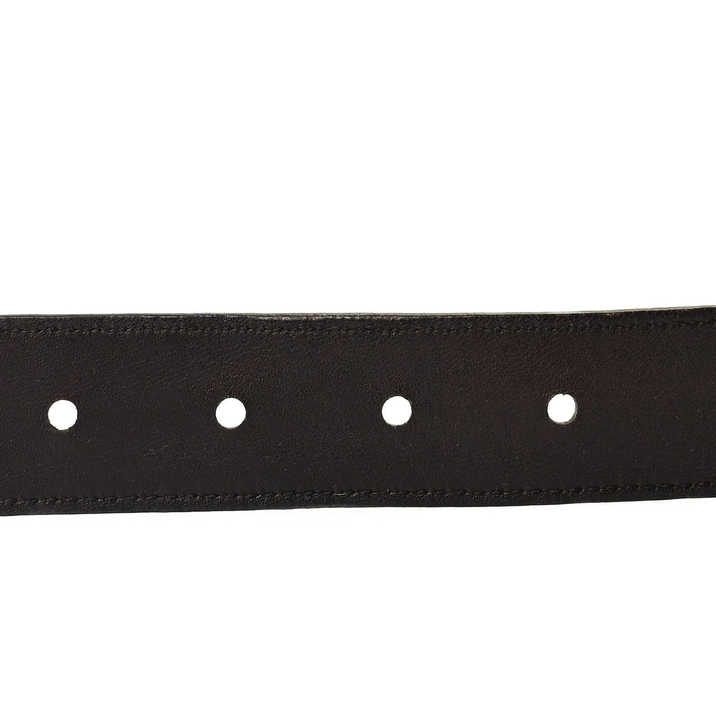 Smooth Calfskin Monogram Cassandre Square Buckle Belt 105 42  Oak Brown
