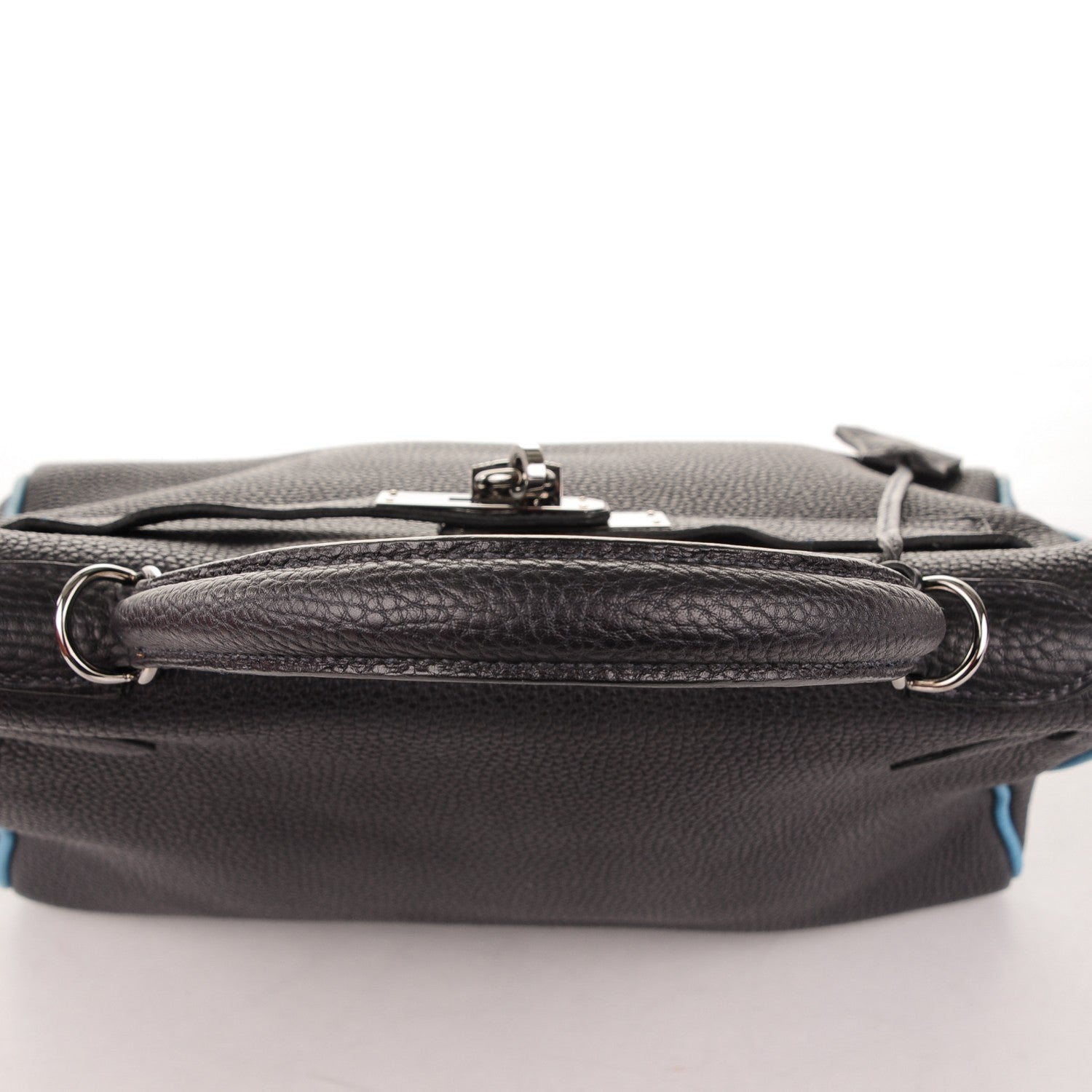 Hermes Togo Kelly Retourne 28 Indigo Blue Jean 9 of 25