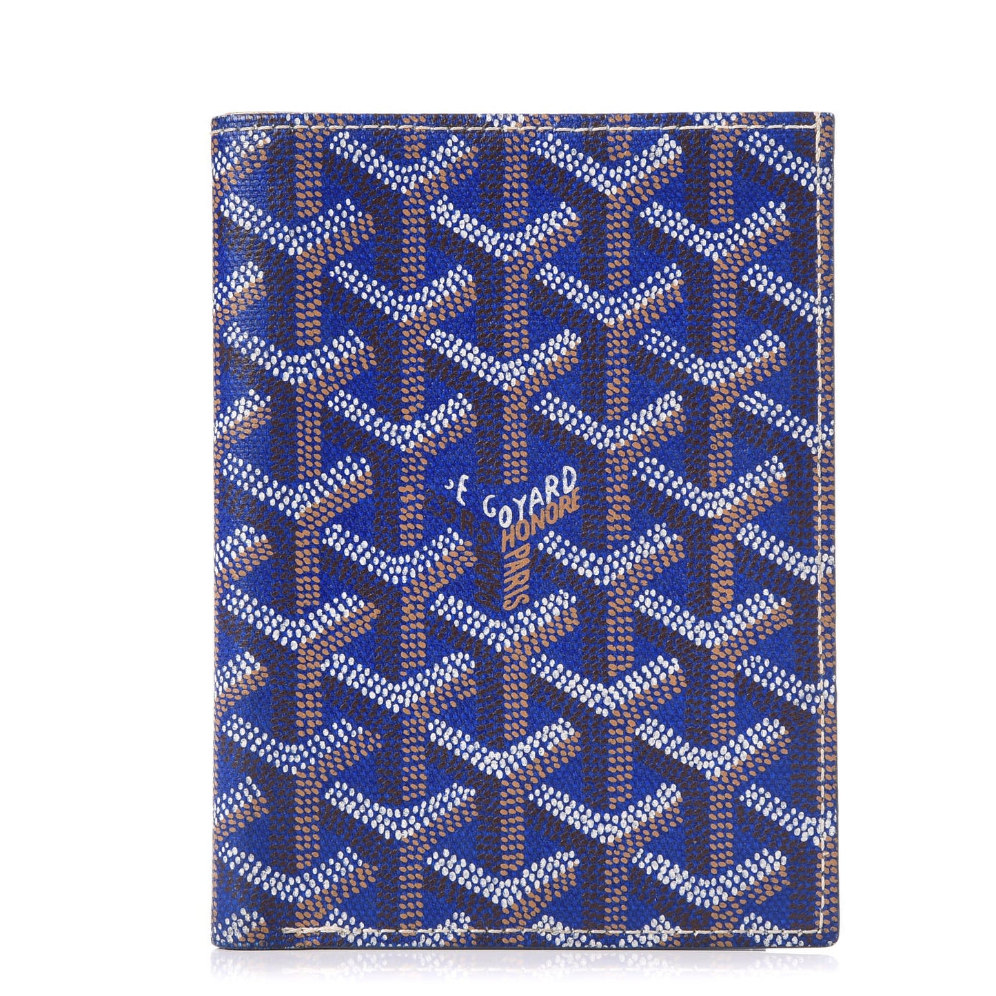 Goyardine Passport Wallet Navy