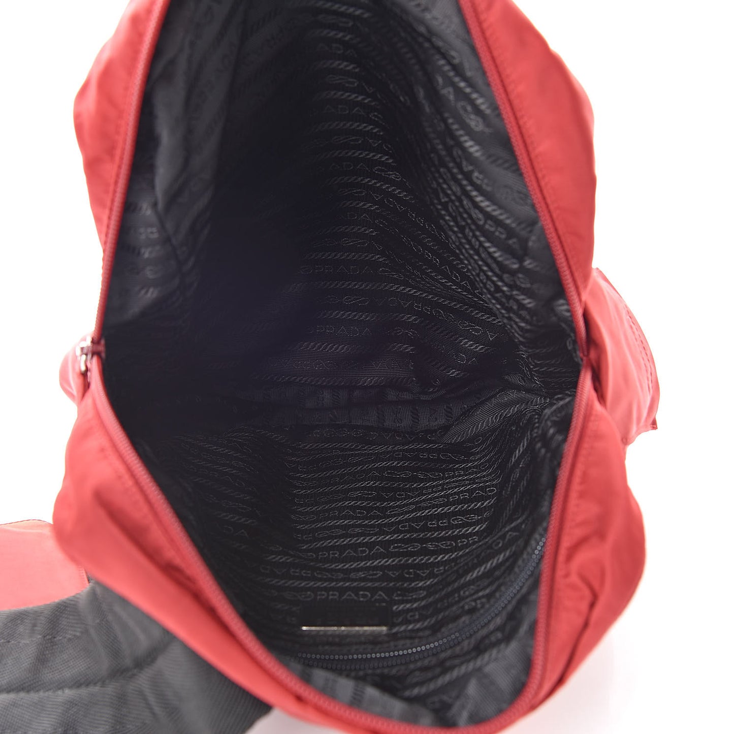 Tessuto Nylon Vela Sport Sling Backpack Cherry