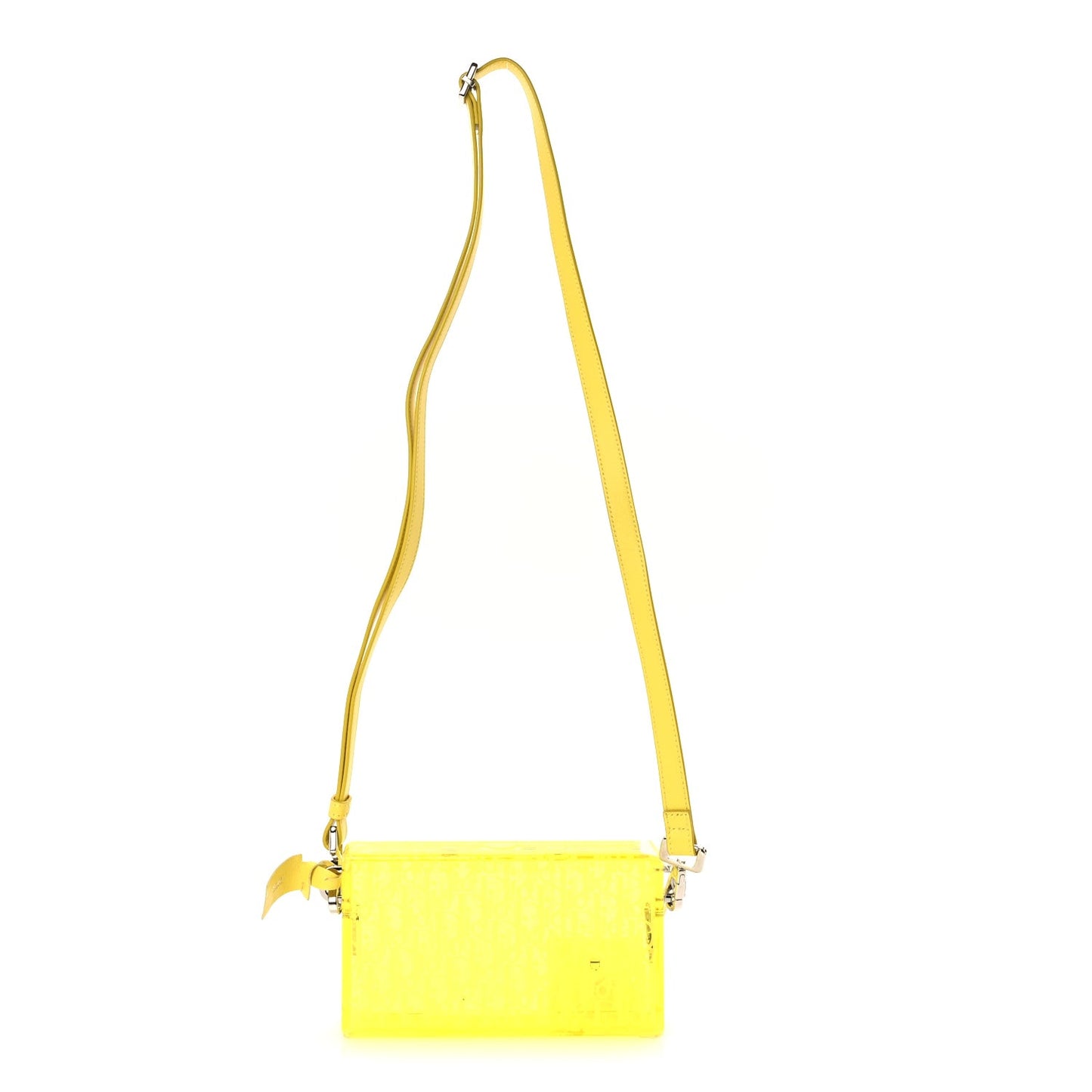 X RIMOWA Plexiglass Pouch Translucent Yellow