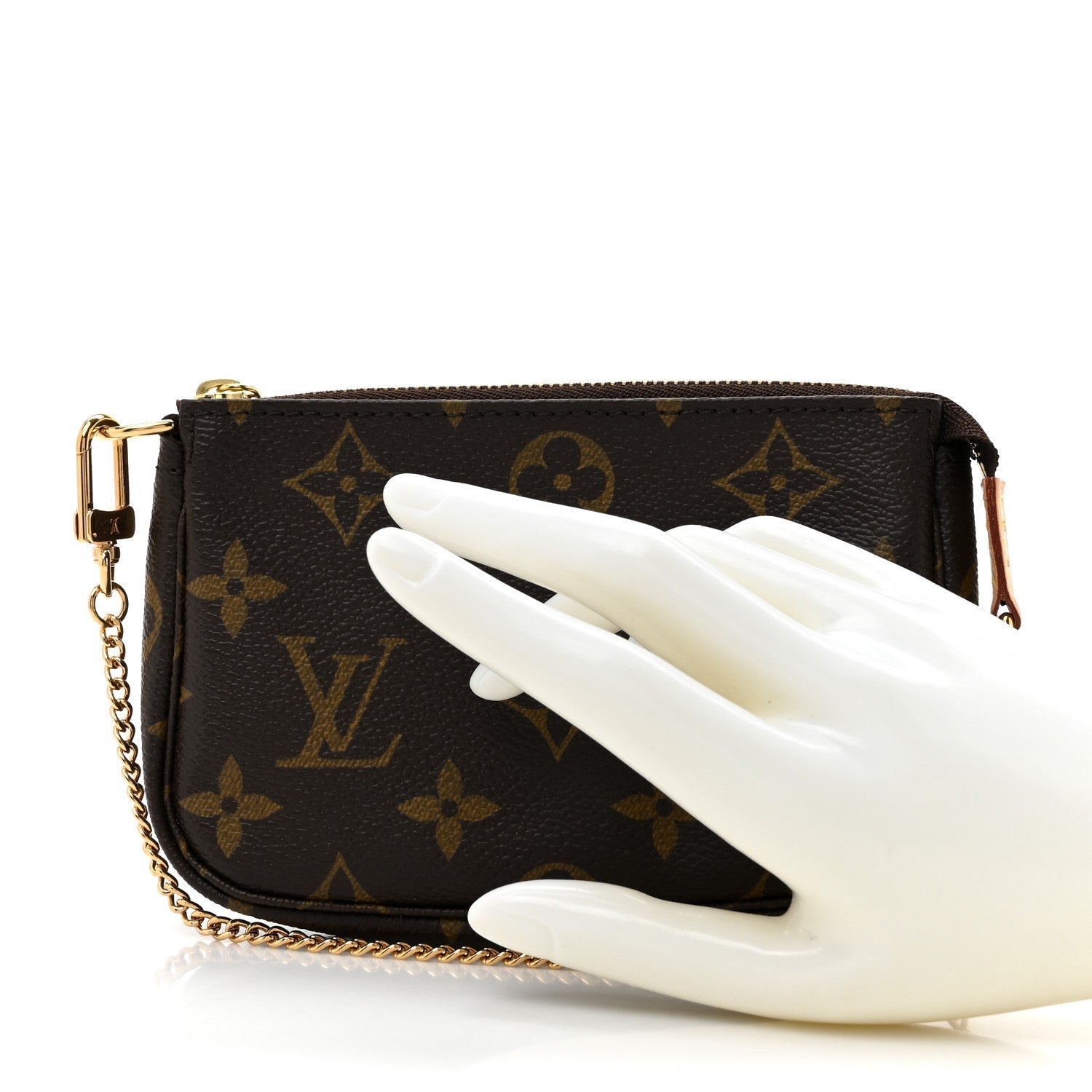 Louis Vuitton Monogram Mini Pochette Accessories 2 of 7