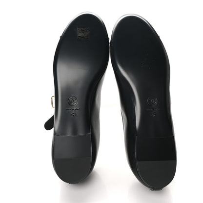 Chanel Lambskin Mary Jane Flats 42 Black 6 of 9