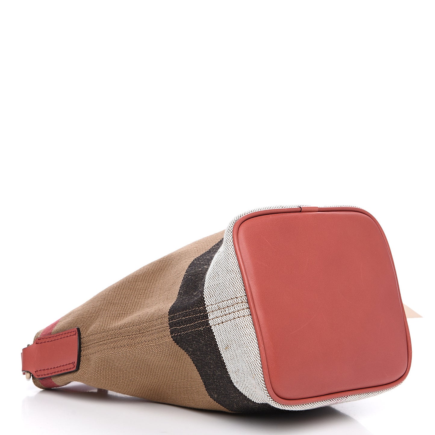 Canvas Mega Check Mini Ashby Tassel Crossbody Pink