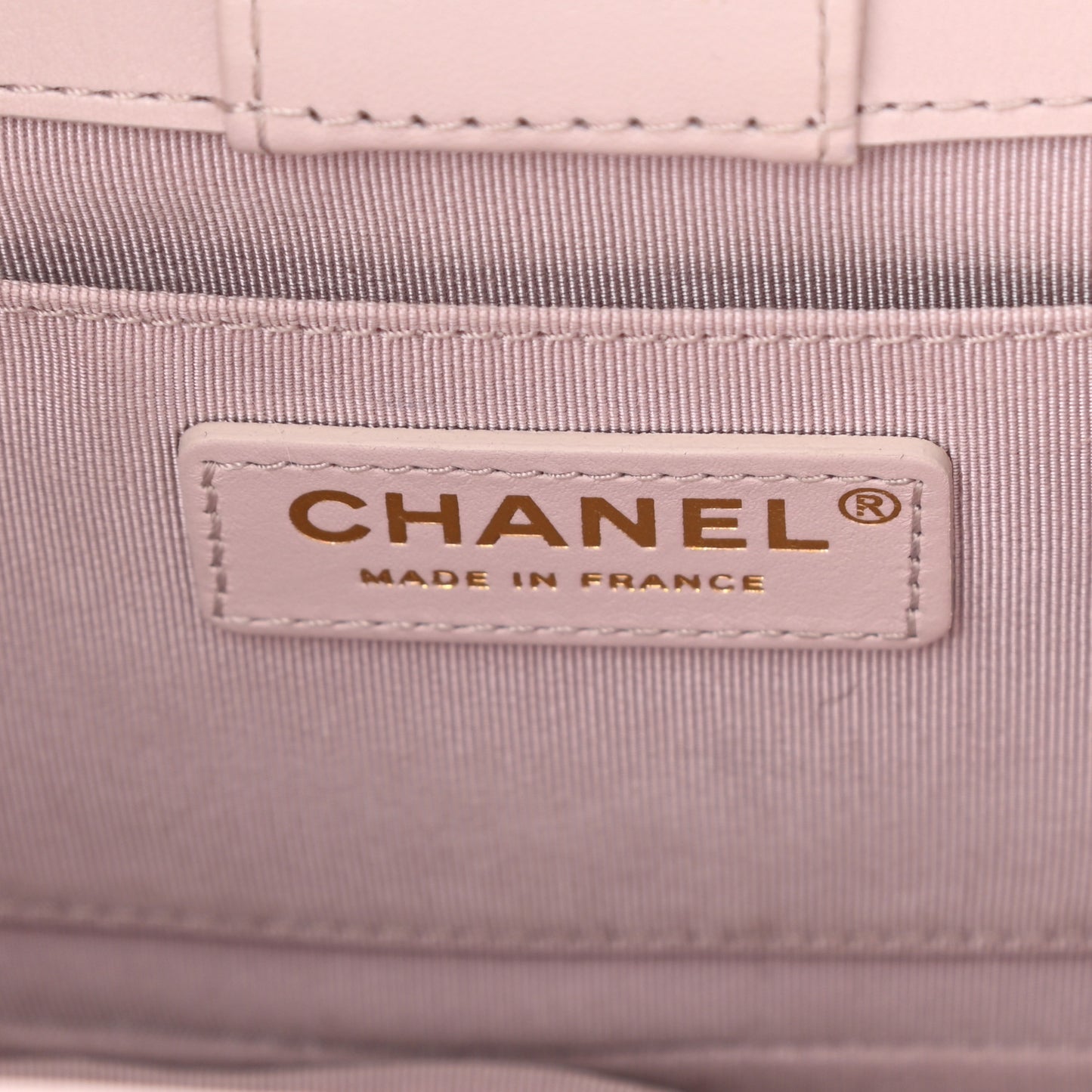 Calfskin Quilted Small CC Chain Accordion Tote Light Pink