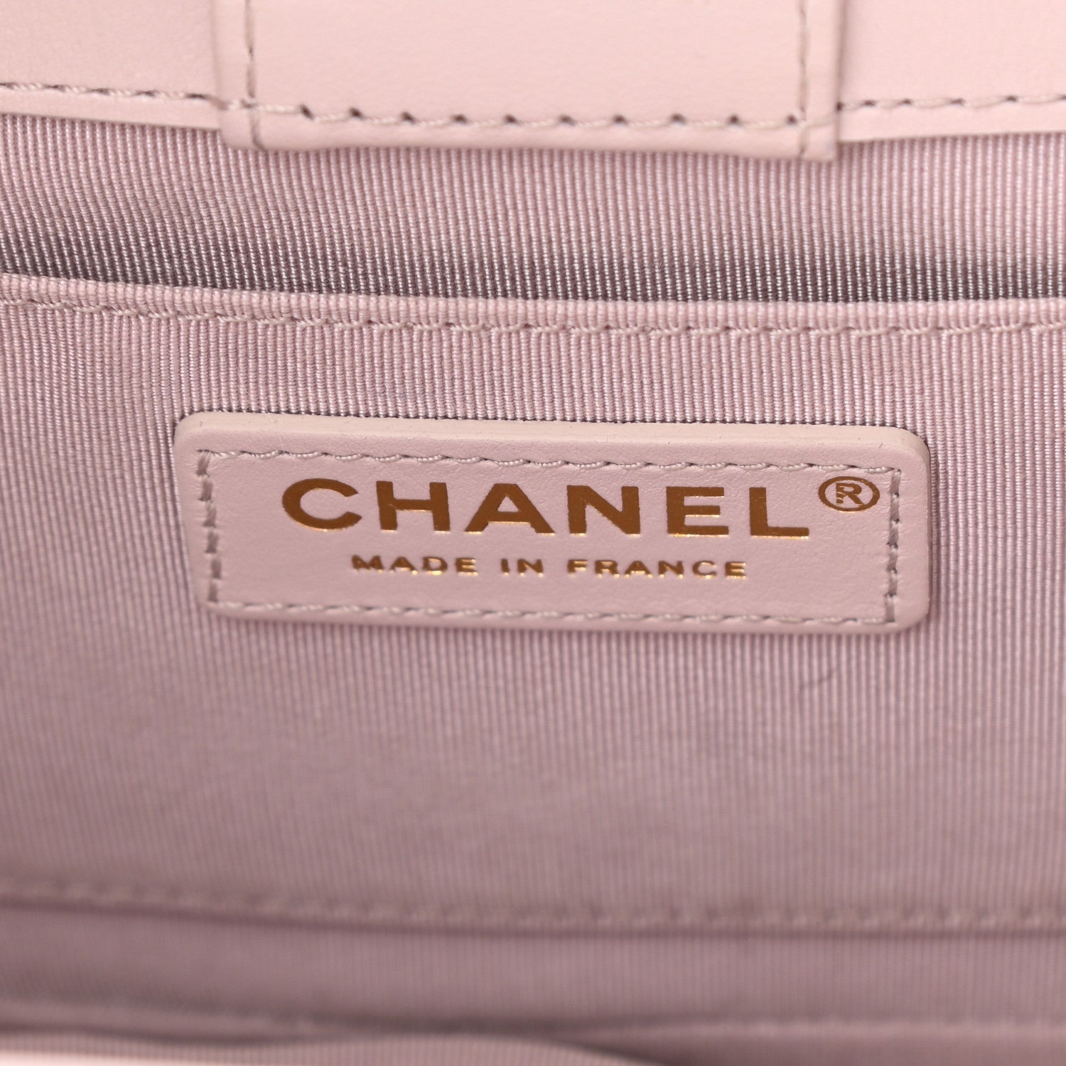 Chanel Calfskin Quilted Small CC Chain Accordion Tote Light Pink 6 of 10