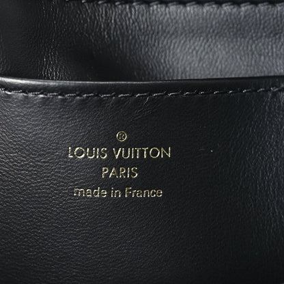 Louis Vuitton Lambskin Malletage Top Handle GO-14 MM  Black Pink 5 of 8