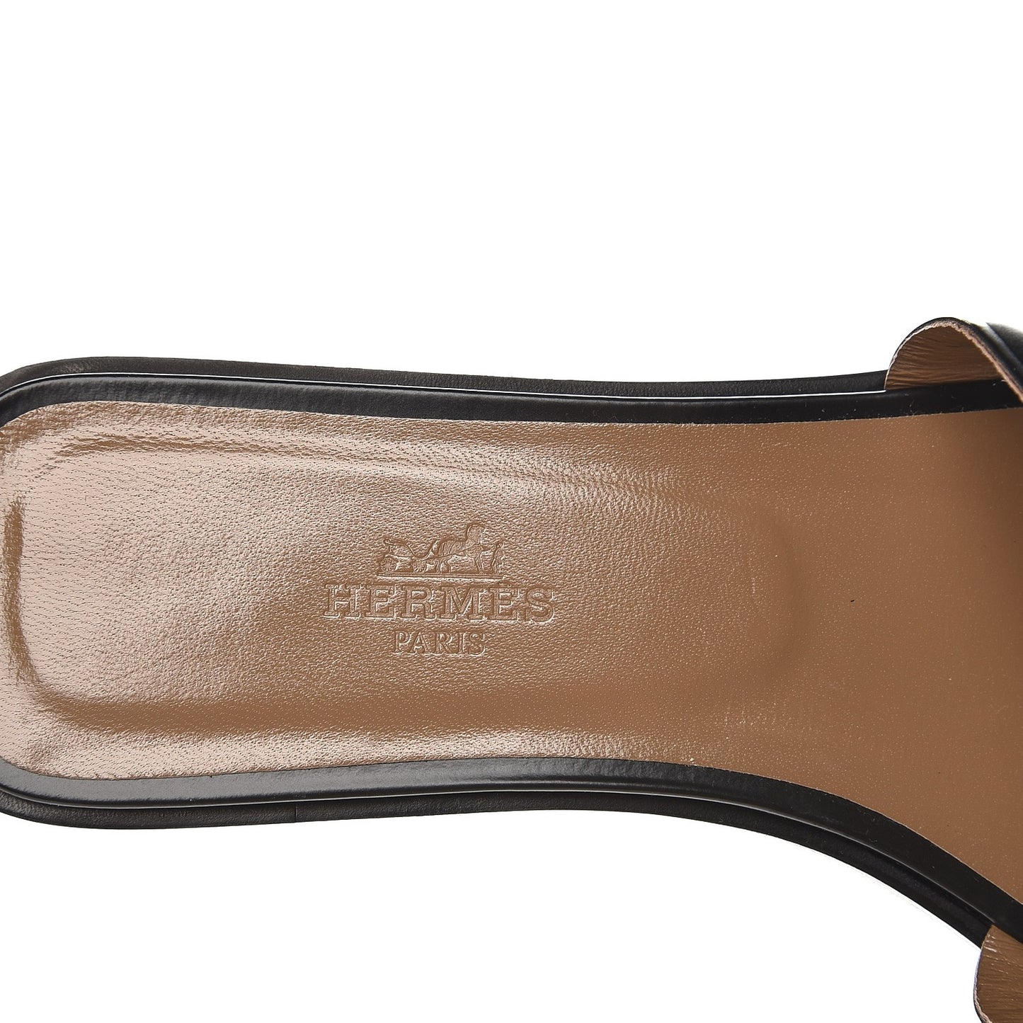 Calfskin Omaha Sandals 38 Black