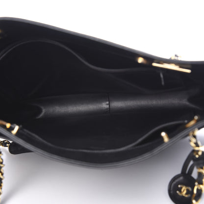 Chanel Lambskin Quilted Shoulder Bag Black 4 of 10