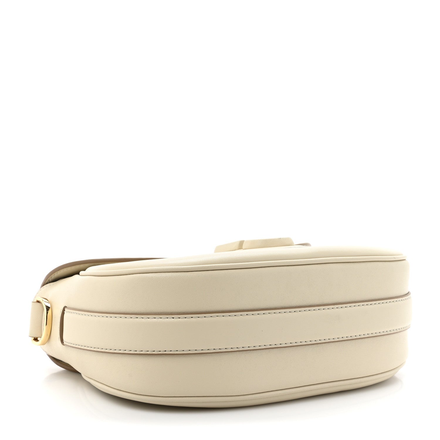 Marc Jacobs Calfskin Large The Covered J Marc Saddle Cloud White 4 of 7