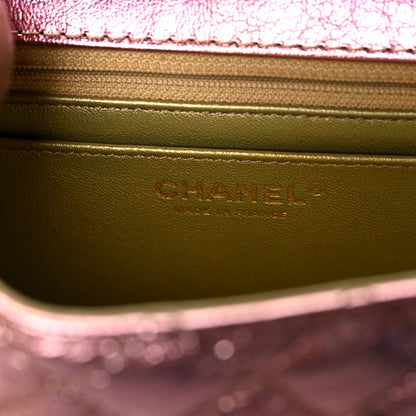 Chanel Metallic Goatskin Quilted Mini 2.55 Reissue Flap Multicolor 6 of 11