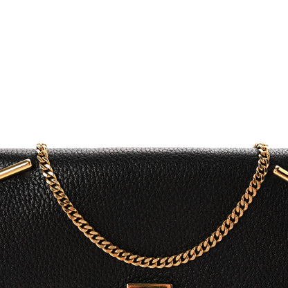Chloe Grained Lambskin Drew Shoulder Bag Black 7 of 7