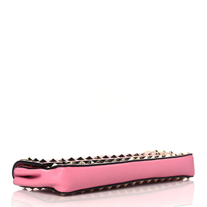 Valentino Garavani Nappa Rockstud Bangle Clutch Deep Rose 5 of 11