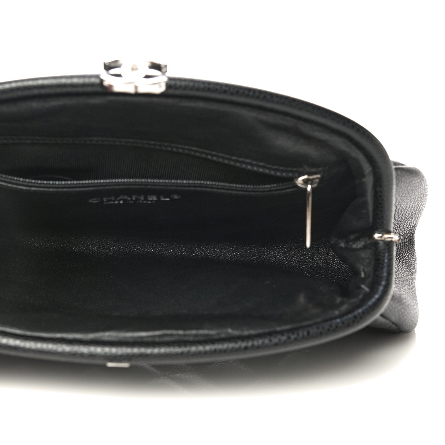 Chanel Caviar Quilted Timeless Clutch Black 5 of 13