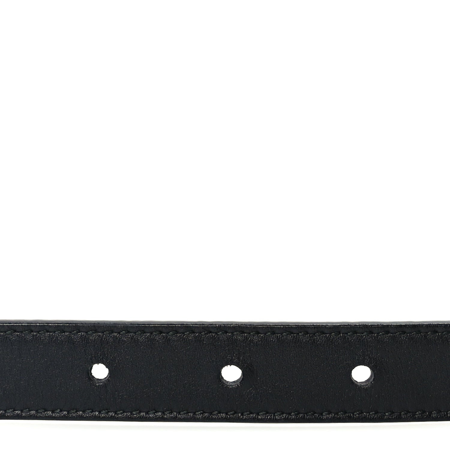 Gucci Calfskin Double G 20mm Belt 75 30  Black 3 of 5