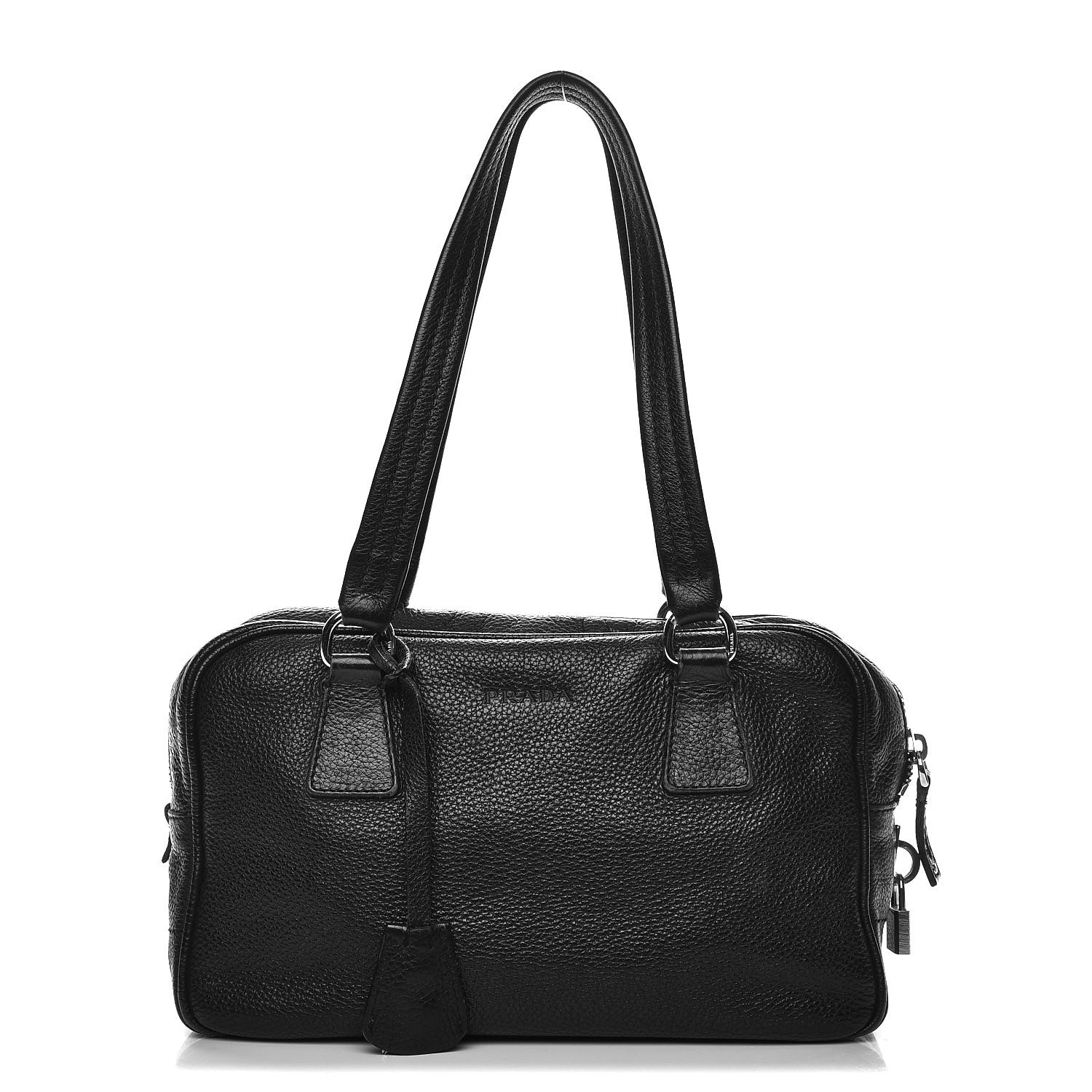Prada Vitello Daino Tote Nero Black 1 of 18