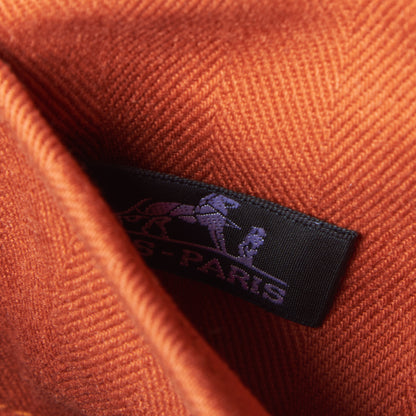 Hermes Chevron Herringbone Swift Long Valparaiso PM Potiron 8 of 8