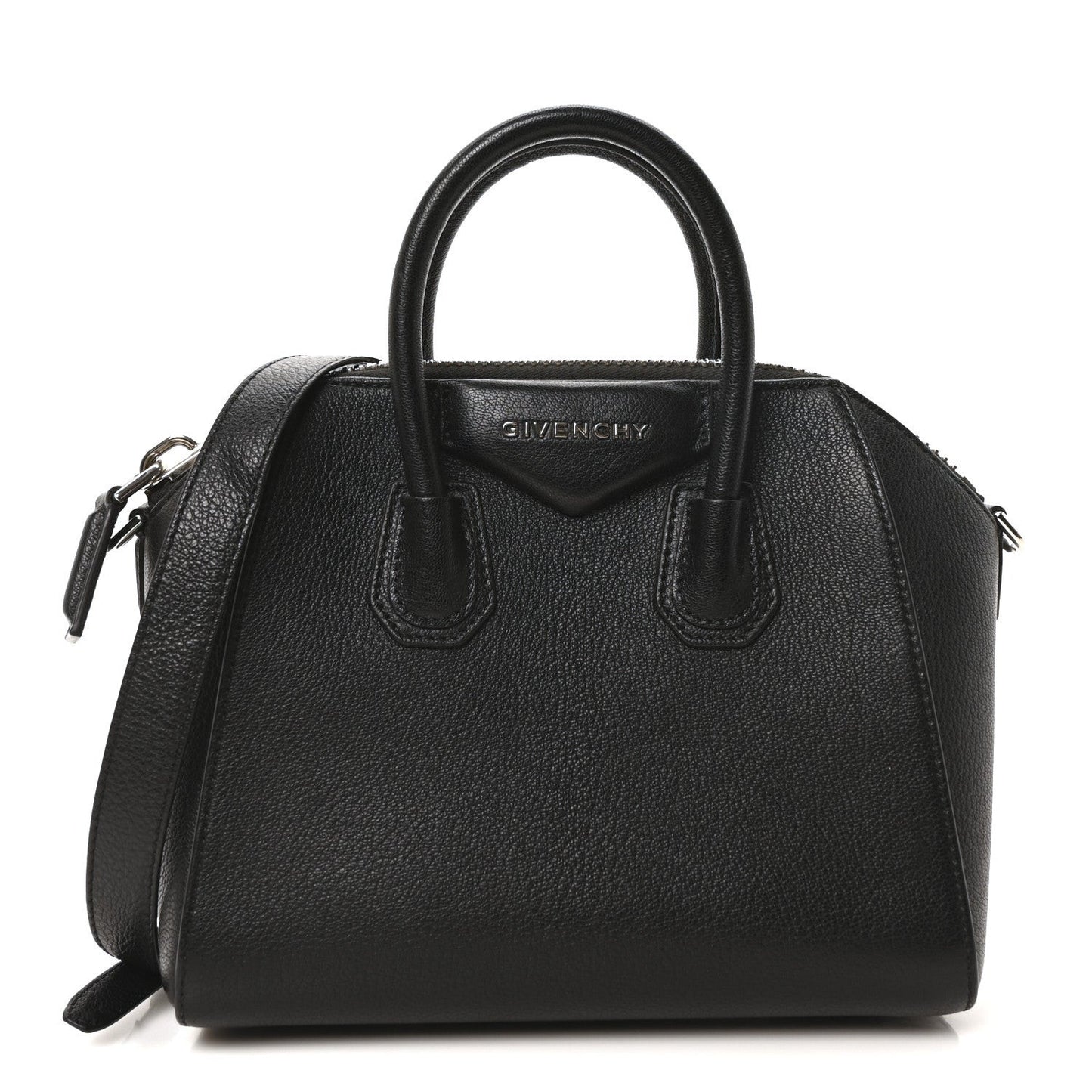 Sugar Goatskin Mini Antigona Black