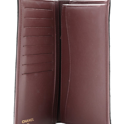 Chanel Caviar Quilted Yen Wallet Black 5 of 12