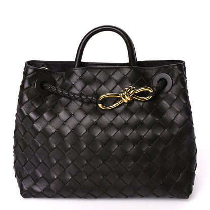 Bottega Veneta Nappa Intrecciato Small Andiamo Shoulder Bag Fondant 1 of 8