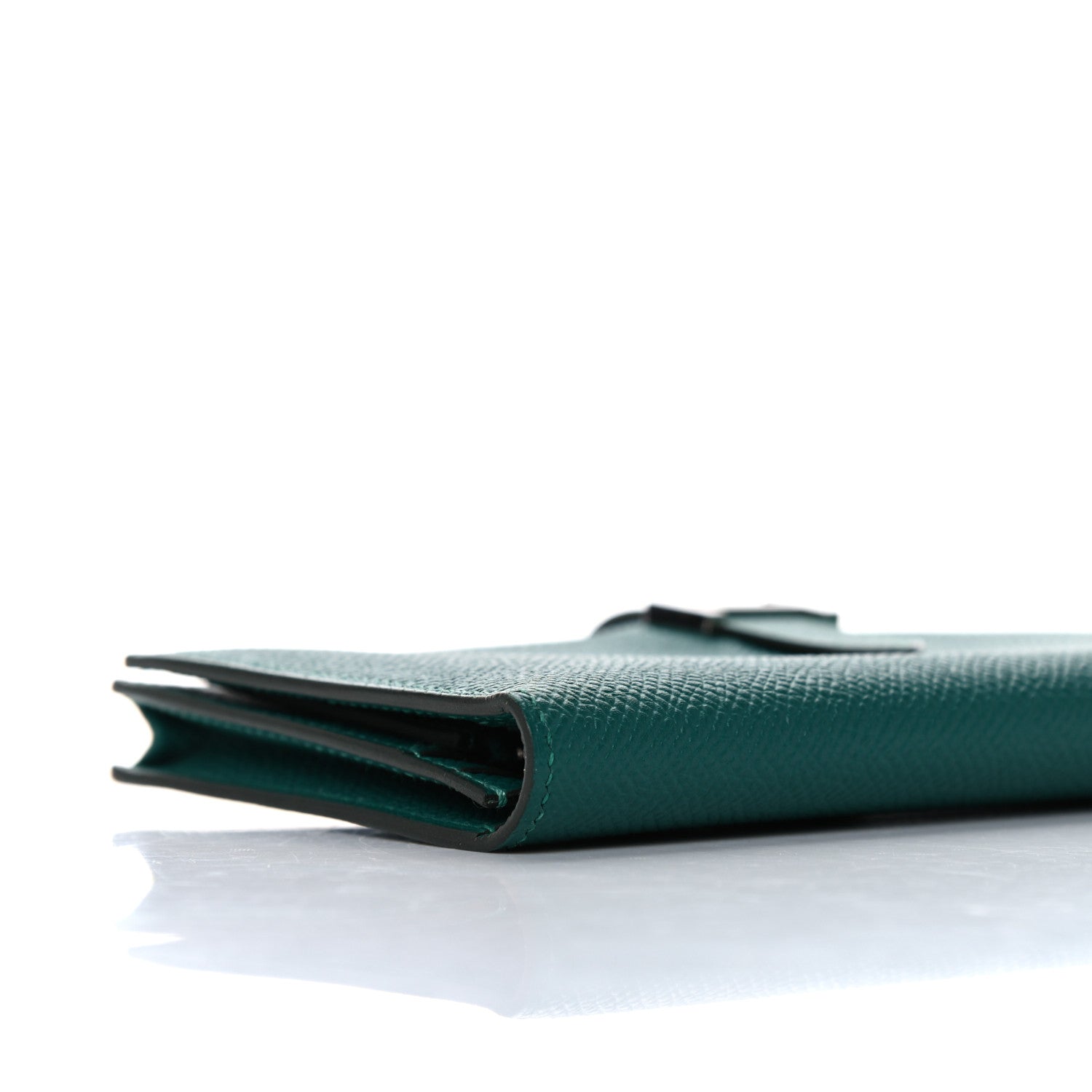 Hermes Epsom Bearn Gusset Wallet Malachite 7 of 10
