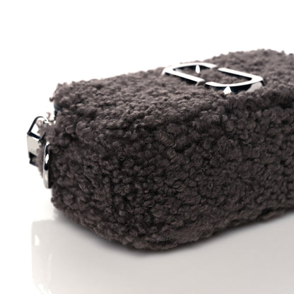 Marc Jacobs Shearling Snapshot The Teddy Camera Bag Grey 8 of 10