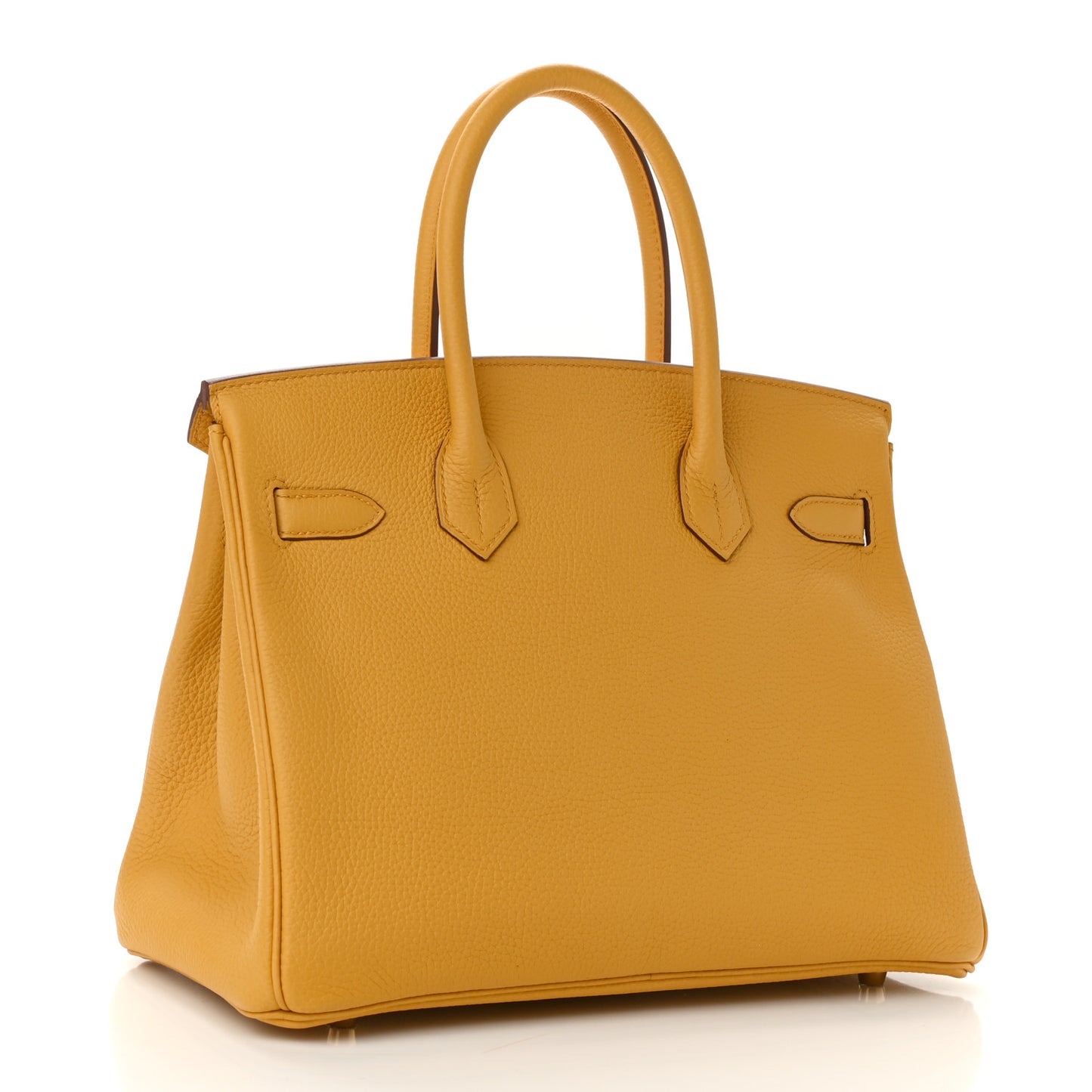 Togo Birkin 30 Jaune Ambre
