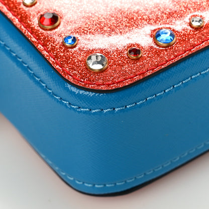 Marc Jacobs Patent Small Snapshot Camera Bag Red Multicolor 7 of 8