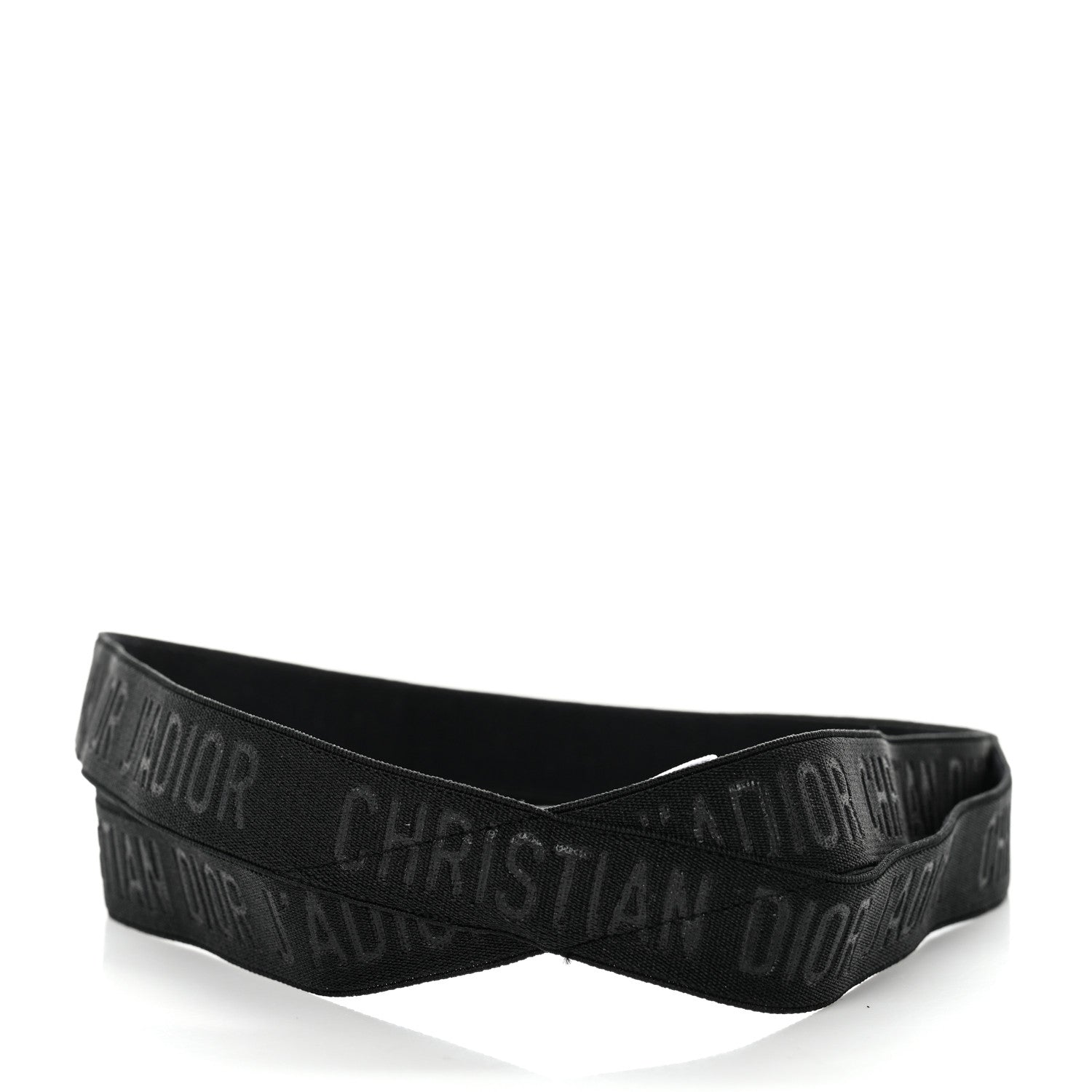 Christian Dior Polyester J'Adior Headband Black 3 of 4