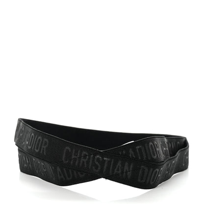 Christian Dior Polyester J'Adior Headband Black 3 of 4
