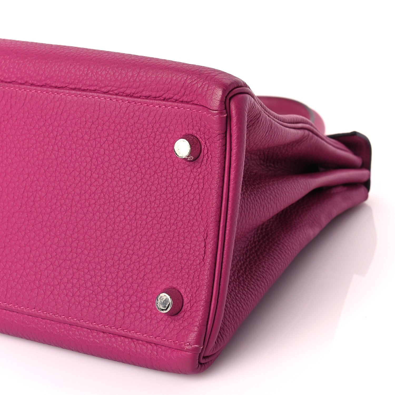 Hermes Togo Kelly Retourne 28 Rose Pourpre Rose Pourpre 9 of 9