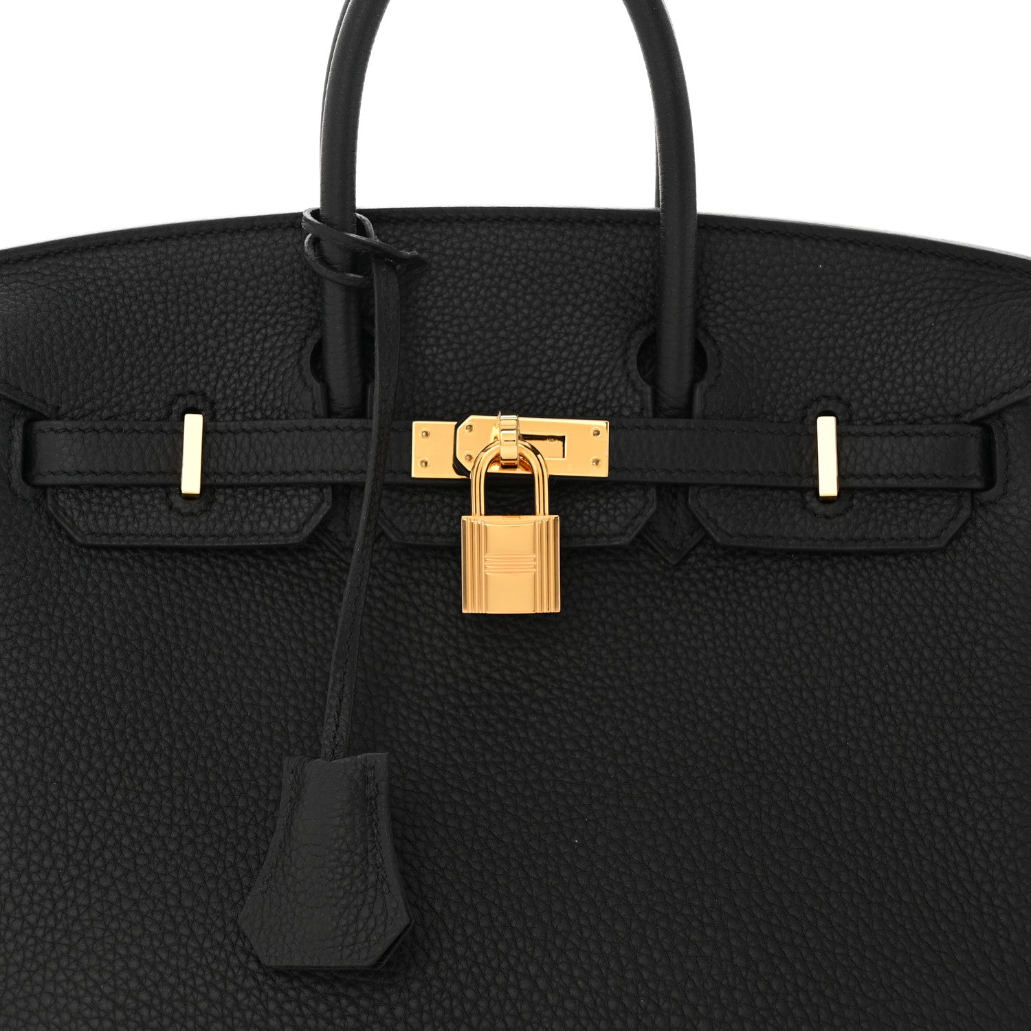 Hermes Togo Birkin 25 Black 7 of 13