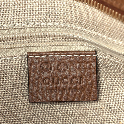 Gucci Monogram Small Bree Tote Beige Tabacco 6 of 9