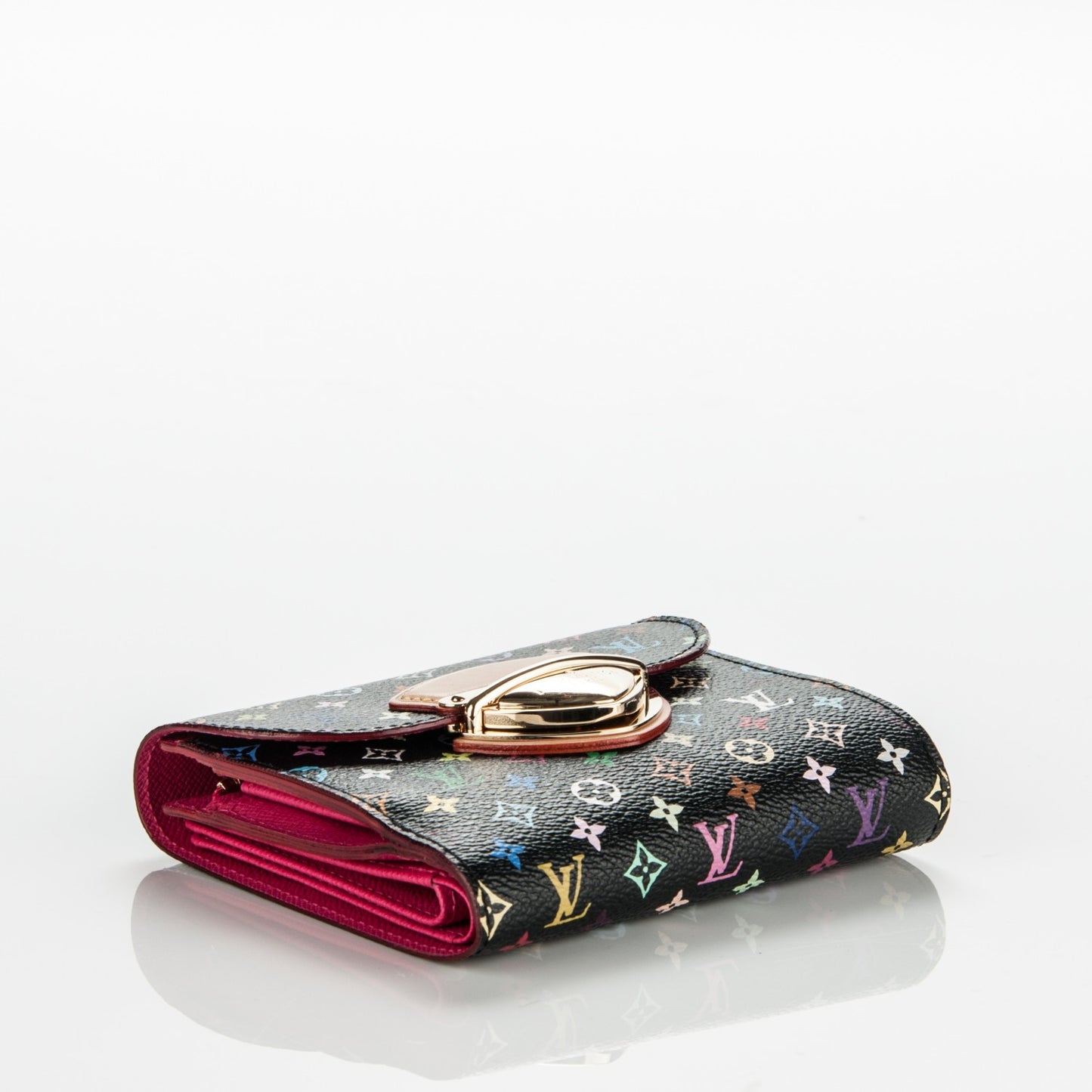 Monogram Multicolor Joey Wallet Black Grenade
