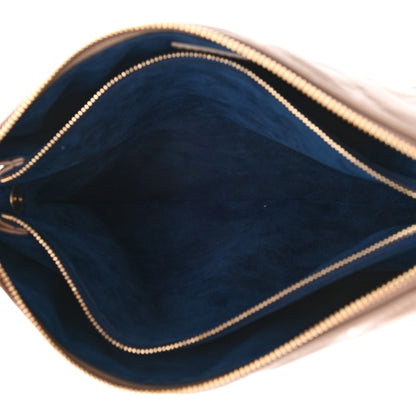 Louis Vuitton Lambskin Embossed Monogram Coussin PM Taupe 6 of 13