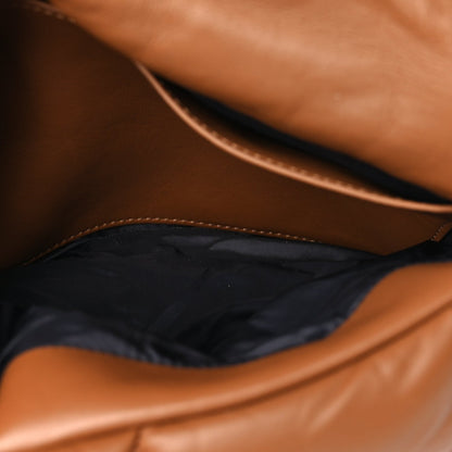 Mulberry Nappa Pillow Quilted Softie Bag Tobacco Brown 4 of 9