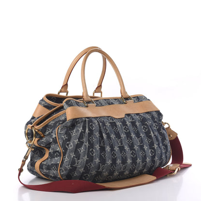 Louis Vuitton Denim Raye Cabas GM 4 of 10