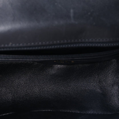Chanel Calfskin Crocodile Embossed Graffiti 2.55 Mini Cocodile Reissue Flap  Black Gold 4 of 8