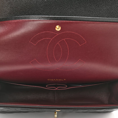 Chanel Caviar Quilted Maxi Double Flap Black 5 of 11