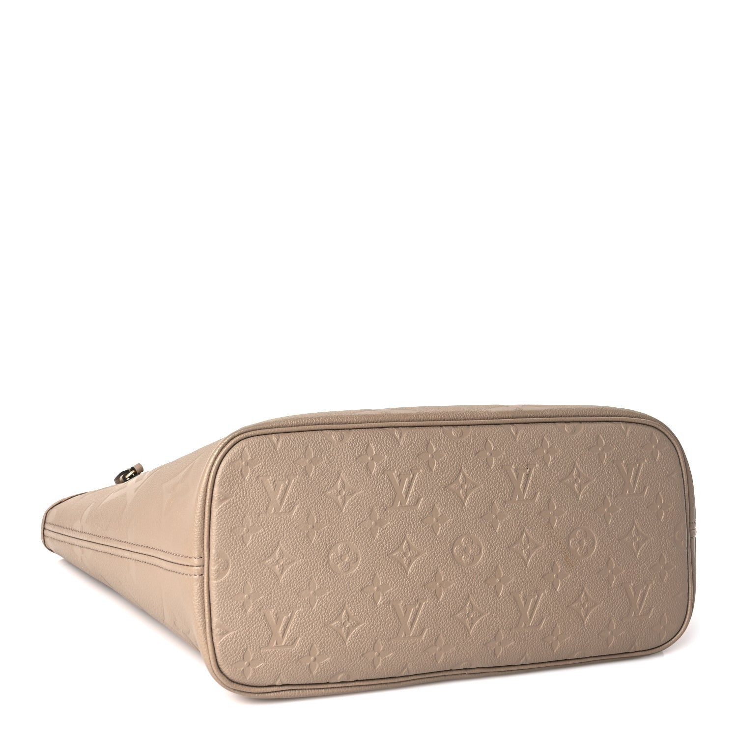 Louis Vuitton Empreinte Monogram Giant Neverfull MM Tourterelle 3 of 8