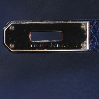 Hermes Togo Kelly Retourne 32 Bleu Saphir 10 of 23